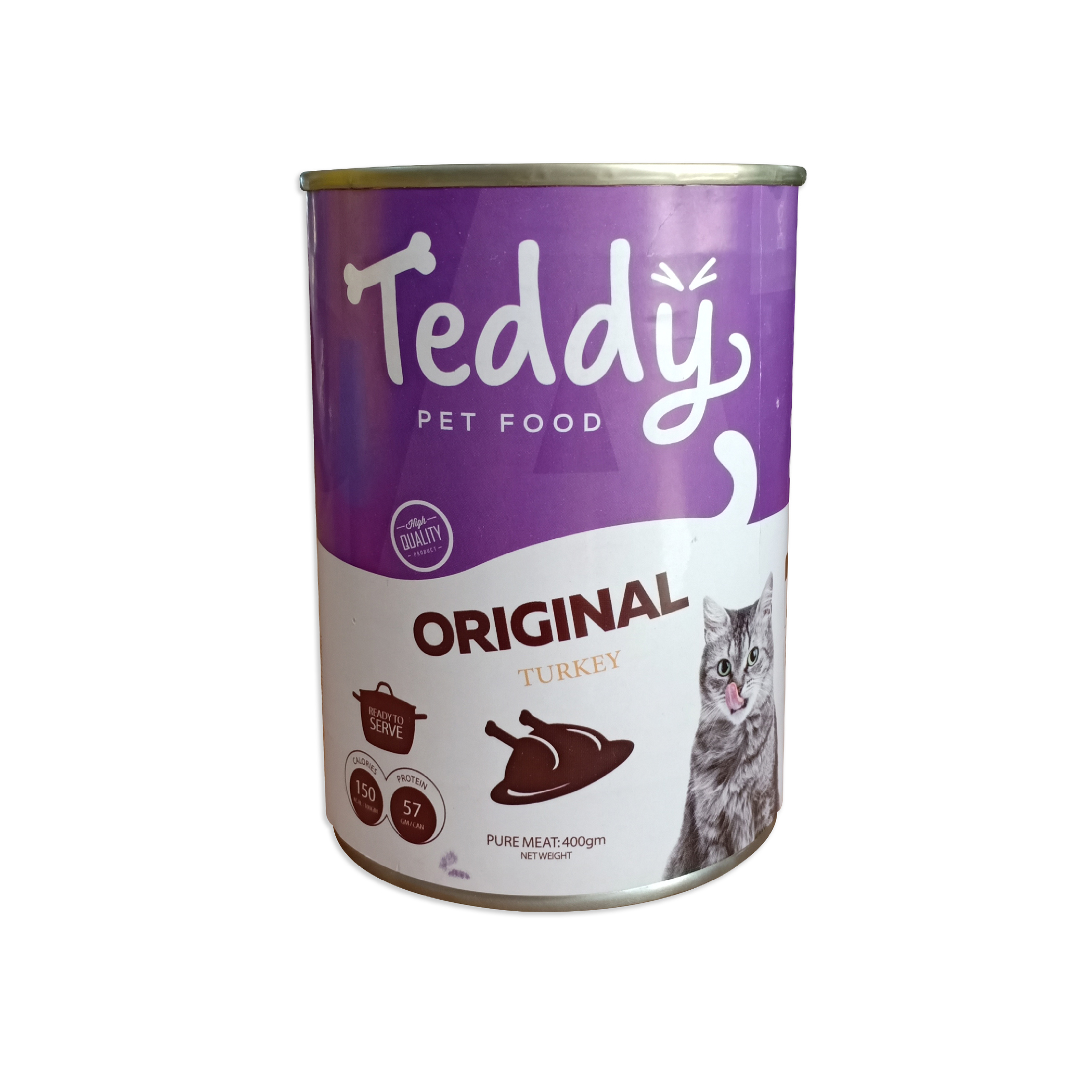 Teddy Original Turkey For Cats 400g
